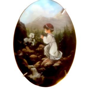The Precious Moments “The Good Shepherd”Collectible Plate